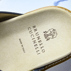 Brunello Cucinelli 男士帆布 绒面革 二字拖鞋_2 YZ006✦w1.版本 Brune Brunello Cucinelli 男士帆布 绒面革 二字拖鞋_2 YZ006✦w1.版本 Brune