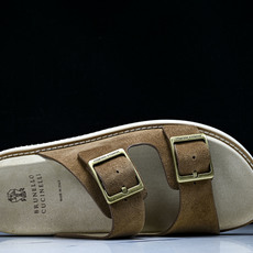 Brunello Cucinelli 男士帆布 绒面革 二字拖鞋_3 YZ006✦w1.版本 Brune Brunello Cucinelli 男士帆布 绒面革 二字拖鞋_3 YZ006✦w1.版本 Brune