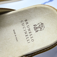 Brunello Cucinelli 男士帆布 绒面革 二字拖鞋_3 YZ006✦w1.版本 Brune Brunello Cucinelli 男士帆布 绒面革 二字拖鞋_3 YZ006✦w1.版本 Brune