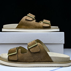 Brunello Cucinelli 男士帆布 绒面革 二字拖鞋_3 YZ006✦w1.版本 Brune Brunello Cucinelli 男士帆布 绒面革 二字拖鞋_3 YZ006✦w1.版本 Brune