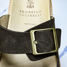 Brunello Cucinelli 男士帆布 绒面革 二字拖鞋_5YZ006✦w1.版本 Brunel Brunello Cucinelli 男士帆布 绒面革 二字拖鞋_5YZ006✦w1.版本 Brunel