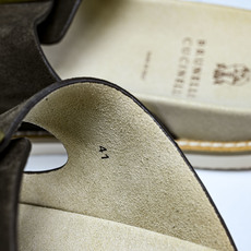 Brunello Cucinelli 男士帆布 绒面革 二字拖鞋_5YZ006✦w1.版本 Brunel Brunello Cucinelli 男士帆布 绒面革 二字拖鞋_5YZ006✦w1.版本 Brunel