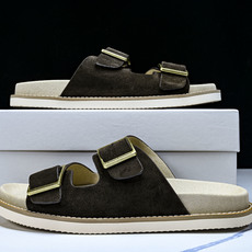 Brunello Cucinelli 男士帆布 绒面革 二字拖鞋_5YZ006✦w1.版本 Brunel Brunello Cucinelli 男士帆布 绒面革 二字拖鞋_5YZ006✦w1.版本 Brunel