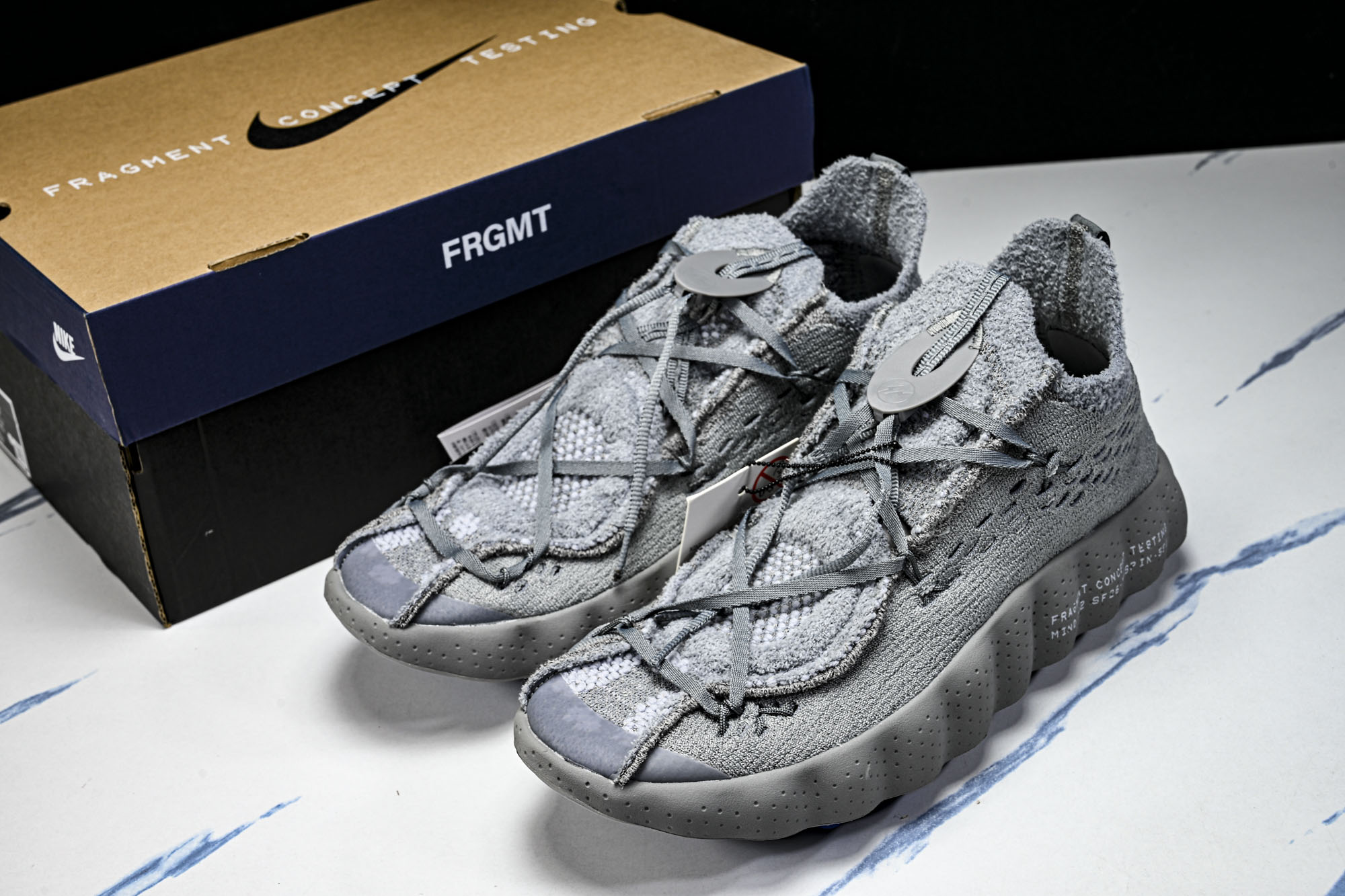 Fragment Design x NK Mind 002 藤原浩联名 足底按摩舒适运动休闲训练鞋IQ8