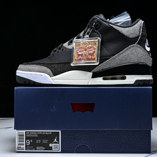 Levi's x Air Jordan 3 _Black Denim_ AJ3 乔3黑牛仔 IR0914 Levi's x Air Jordan 3 _Black Denim_ AJ3 乔3黑牛仔 IR0914