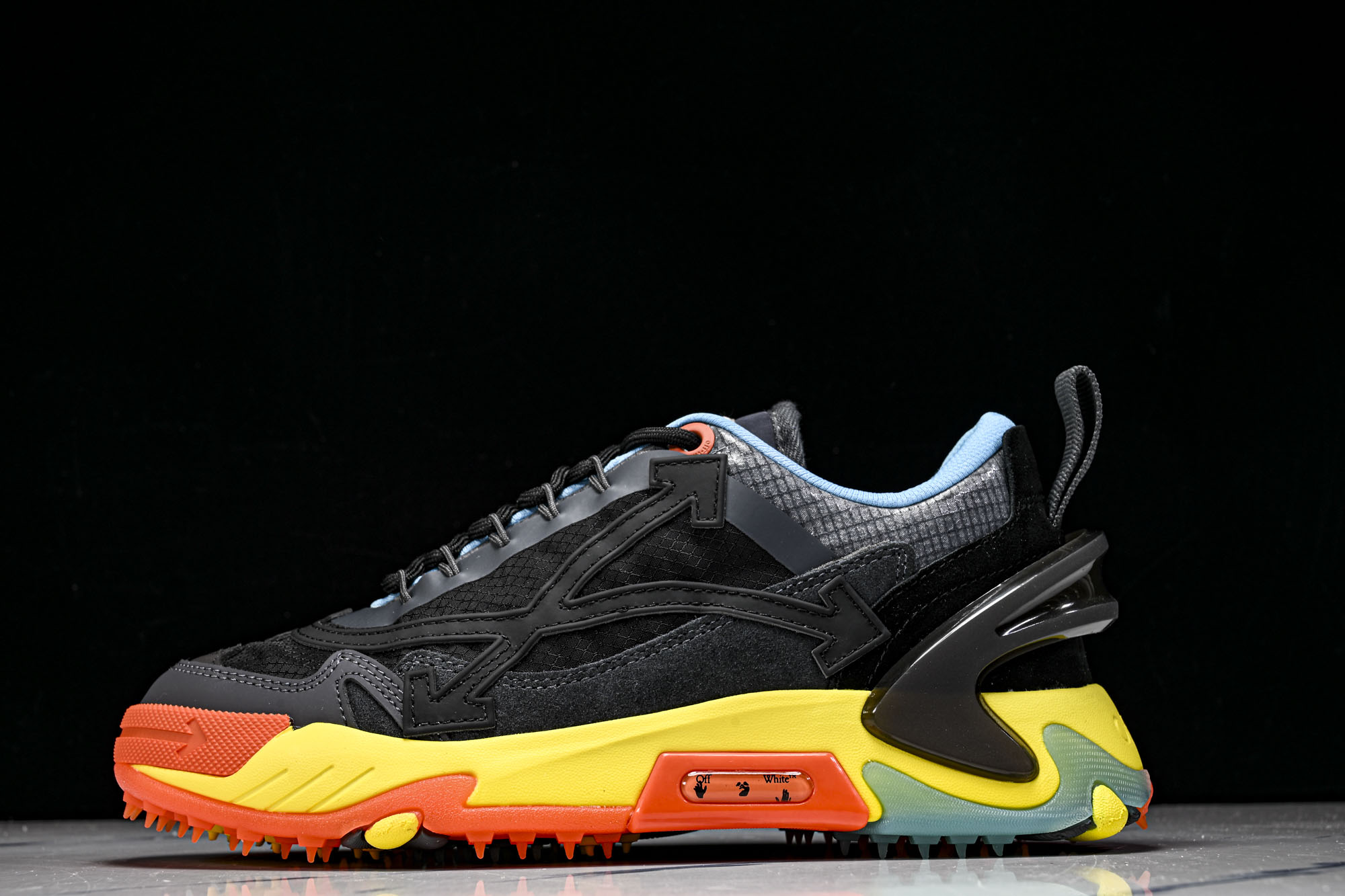 Off-White C_O VirGil Abloh 联名款 潮牌老爹鞋男女休闲潮流三箭头鞋休闲运动跑鞋