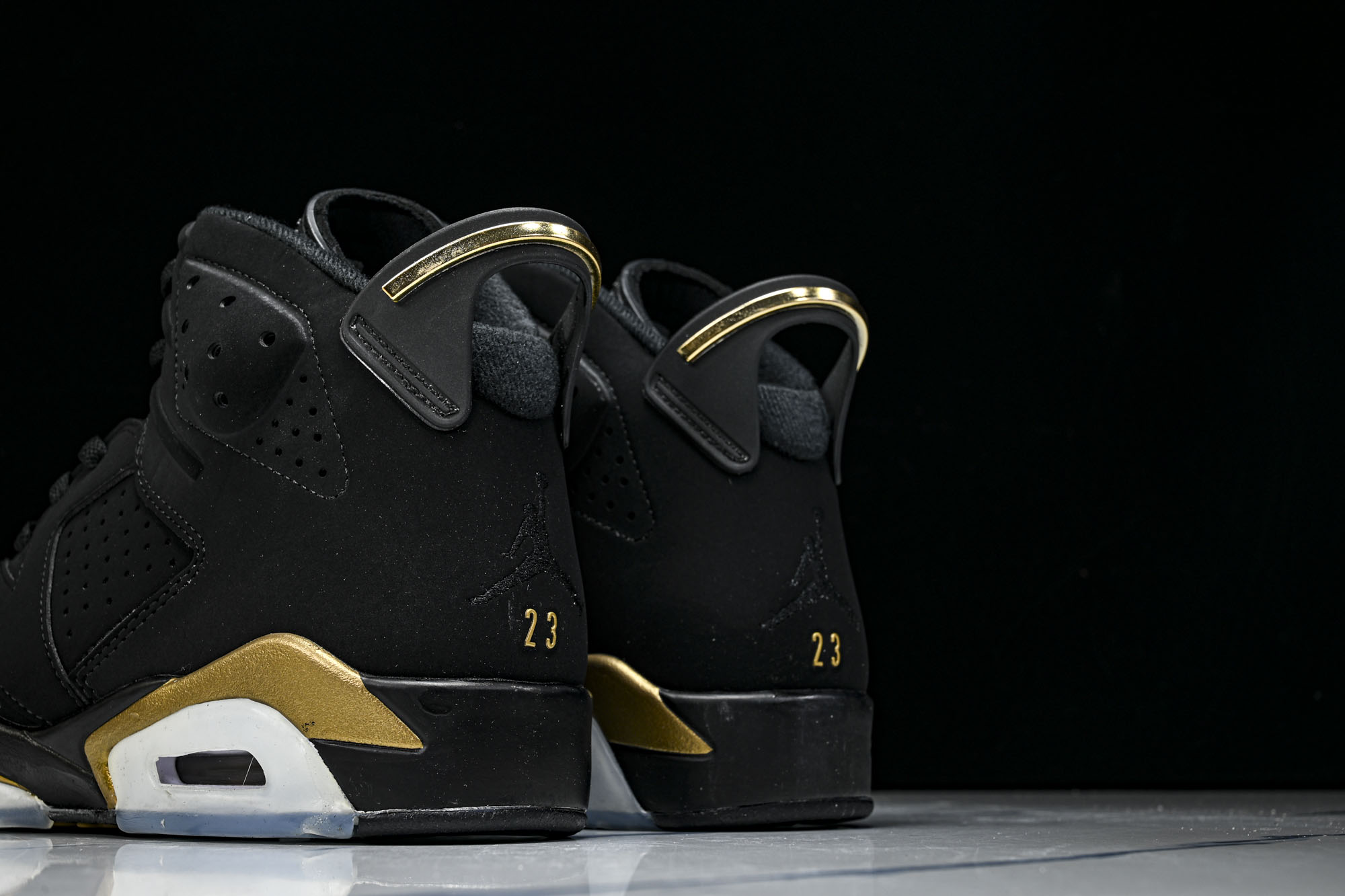 Air Jordan 6 _DMP_ AJ6 乔6黑金 男子文化篮球鞋 CT4954-007 YZ039