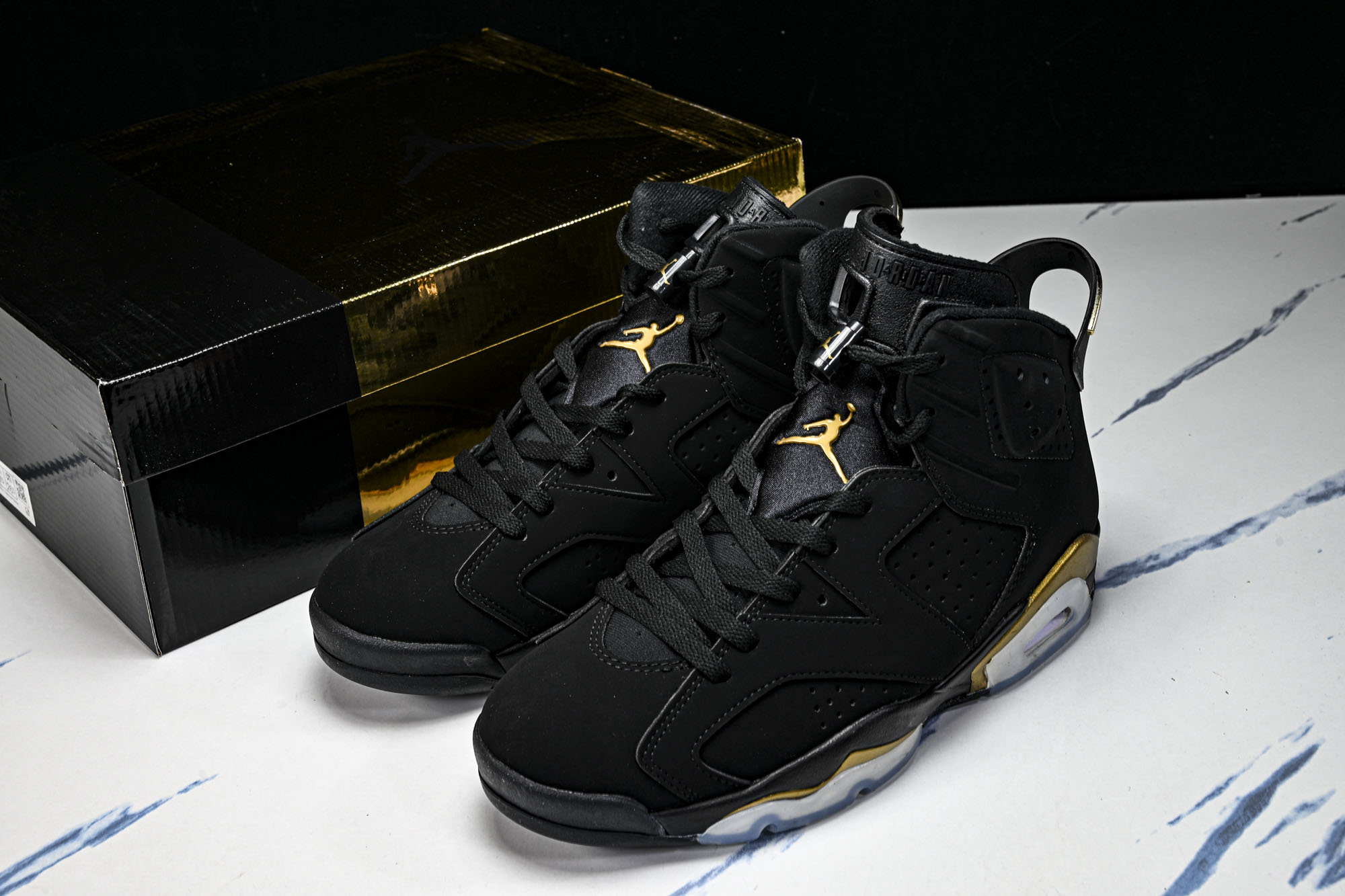 Air Jordan 6 _DMP_ AJ6 乔6黑金 男子文化篮球鞋 CT4954-007 YZ039