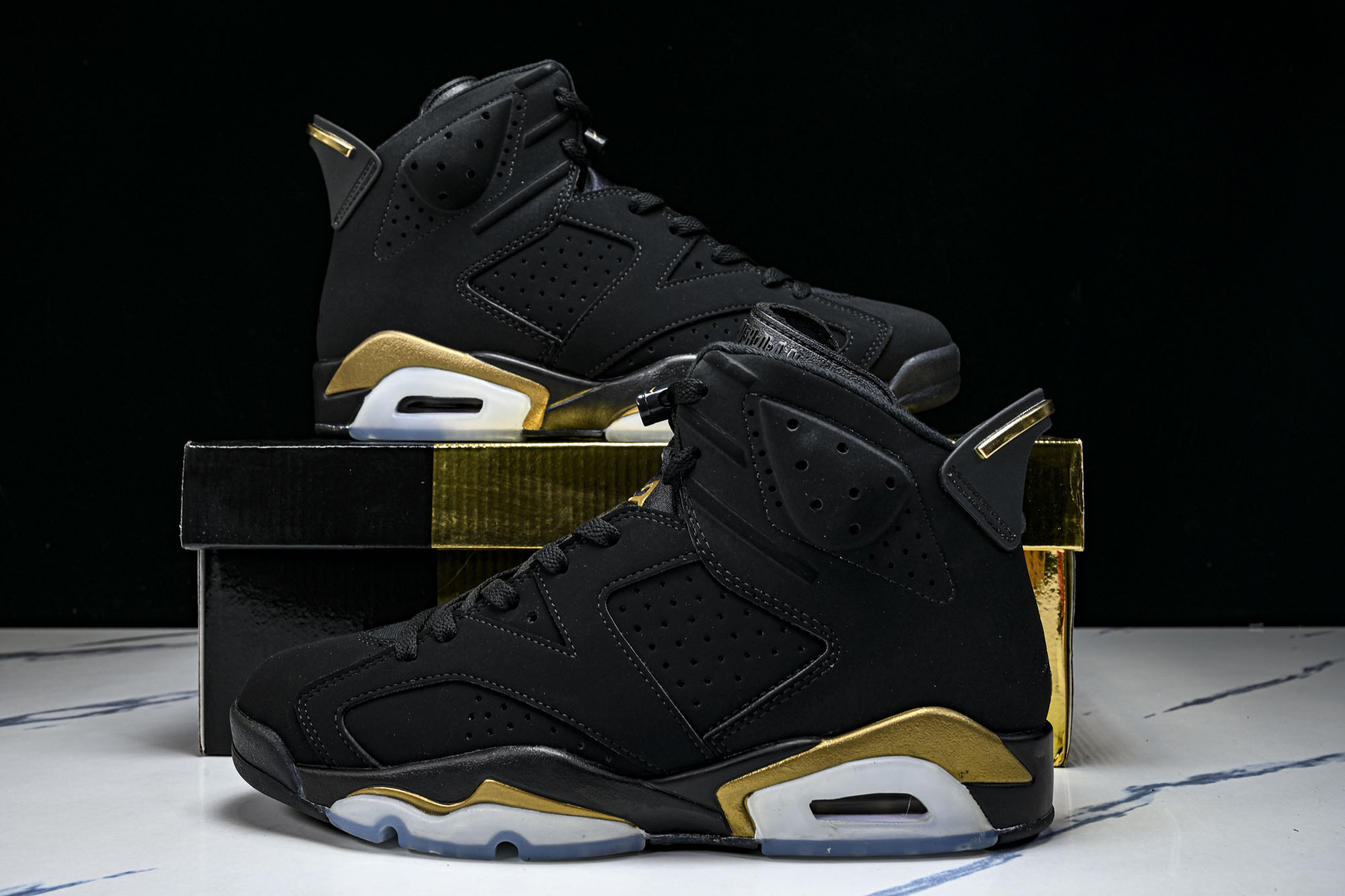 Air Jordan 6 _DMP_ AJ6 乔6黑金 男子文化篮球鞋 CT4954-007 YZ039