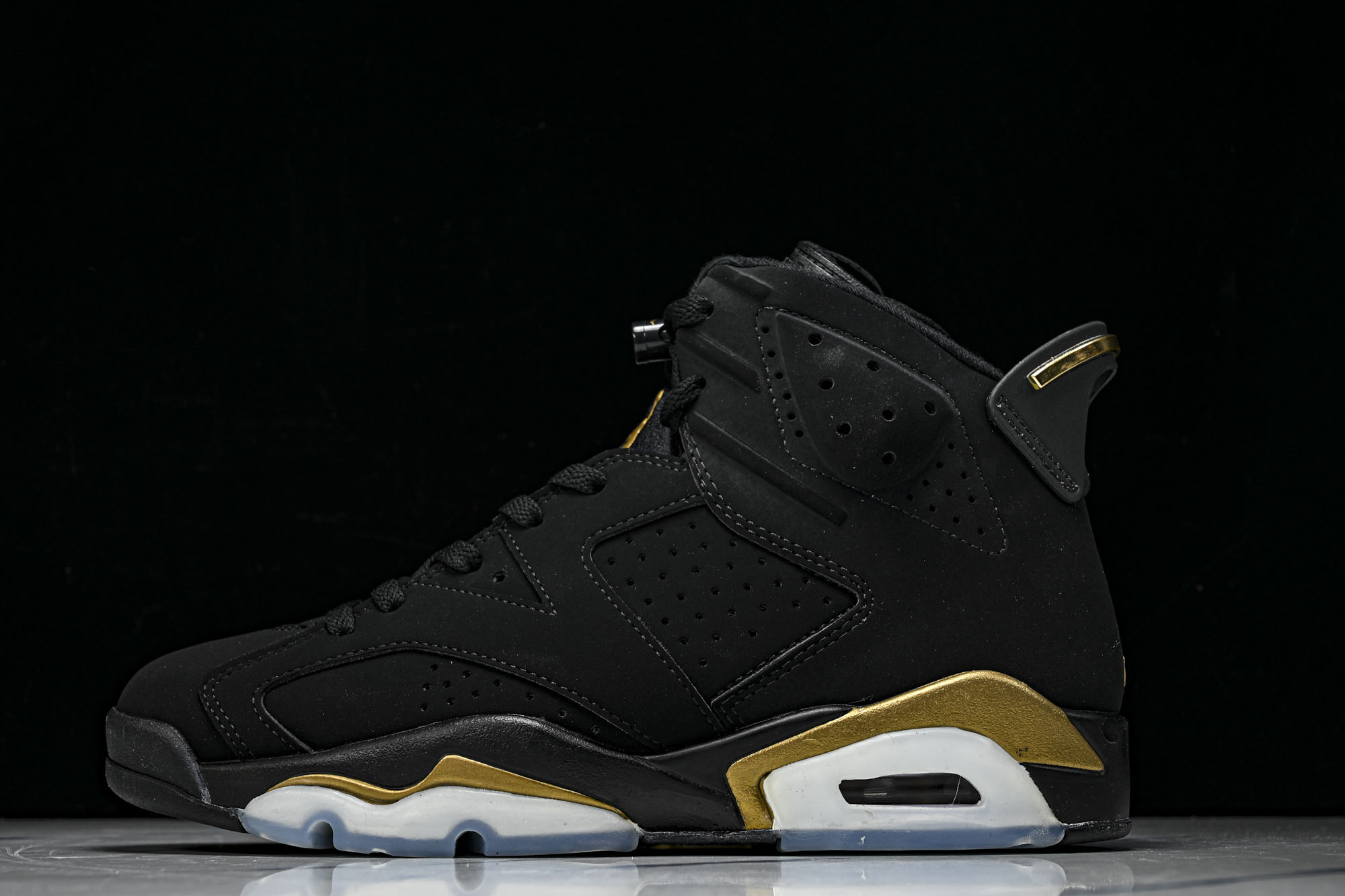 Air Jordan 6 _DMP_ AJ6 乔6黑金 男子文化篮球鞋 CT4954-007 YZ039
