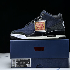 Air Jordan3 x Levi's AJ3李维斯联名牛仔蓝男子运动鞋IH7959-400 YZ02 Air Jordan3 x Levi's AJ3李维斯联名牛仔蓝男子运动鞋IH7959-400 YZ02
