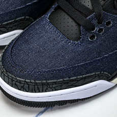 Air Jordan3 x Levi's AJ3李维斯联名牛仔蓝男子运动鞋IH7959-400 YZ00 Air Jordan3 x Levi's AJ3李维斯联名牛仔蓝男子运动鞋IH7959-400 YZ00