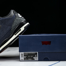 Air Jordan3 x Levi's AJ3李维斯联名牛仔蓝男子运动鞋IH7959-400 YZ00 Air Jordan3 x Levi's AJ3李维斯联名牛仔蓝男子运动鞋IH7959-400 YZ00