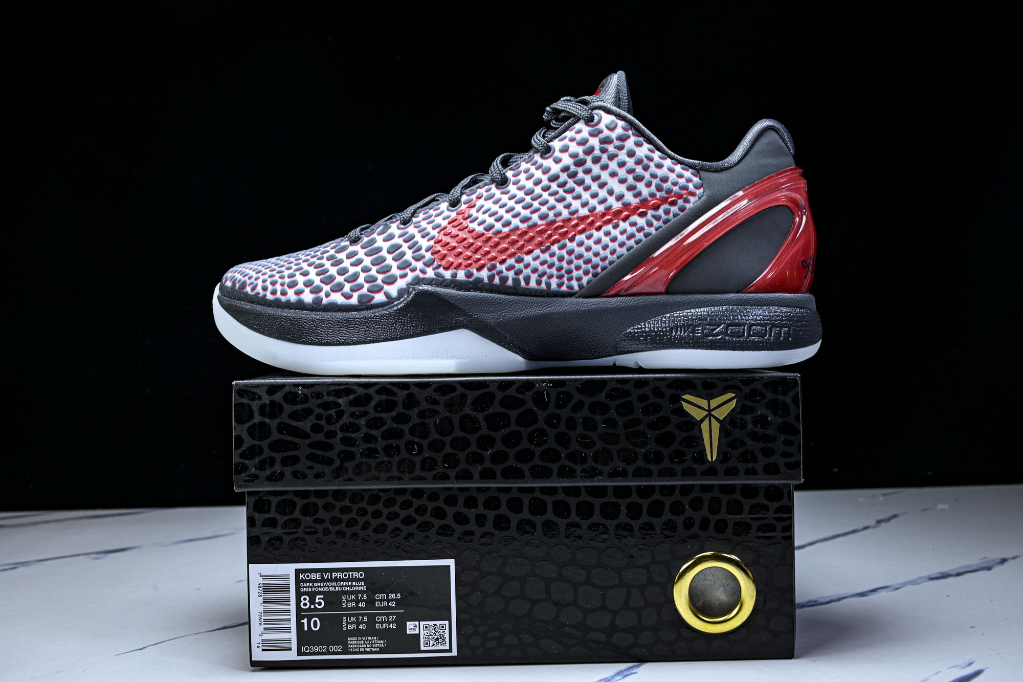 NK KOBE 5 V PROTRO CC PE 科比5低帮实战篮球鞋IQ3902-002 YZH124