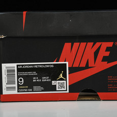 Air Jordan 1 Low OG“Black Toe”AJ1低帮黑脚趾 CZ0790-106 #Y Air Jordan 1 Low OG“Black Toe”AJ1低帮黑脚趾 CZ0790-106 #Y