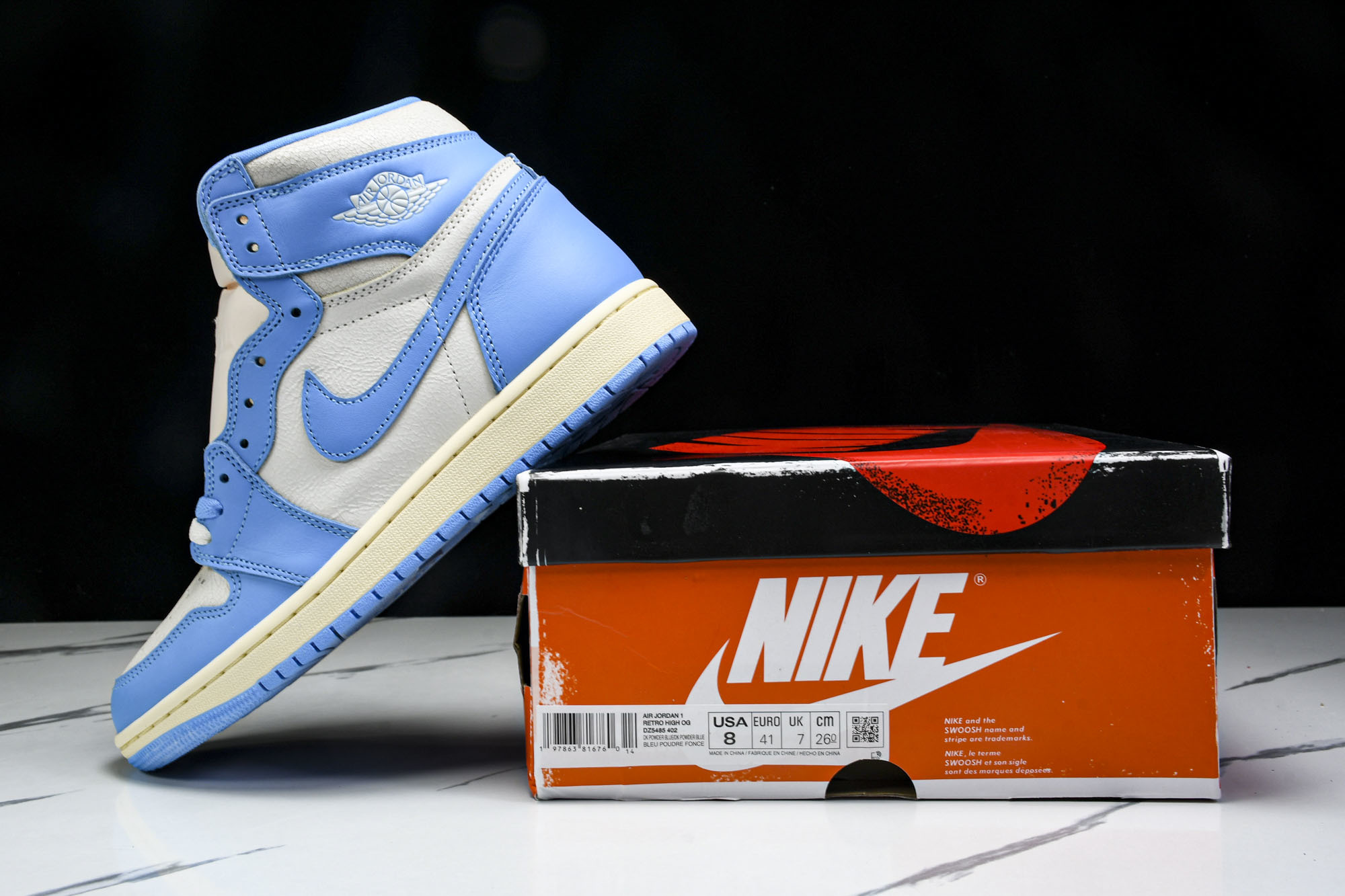 Air Jordan 1 Retro High OG UNC Reimagined 新北卡蓝 DZ548