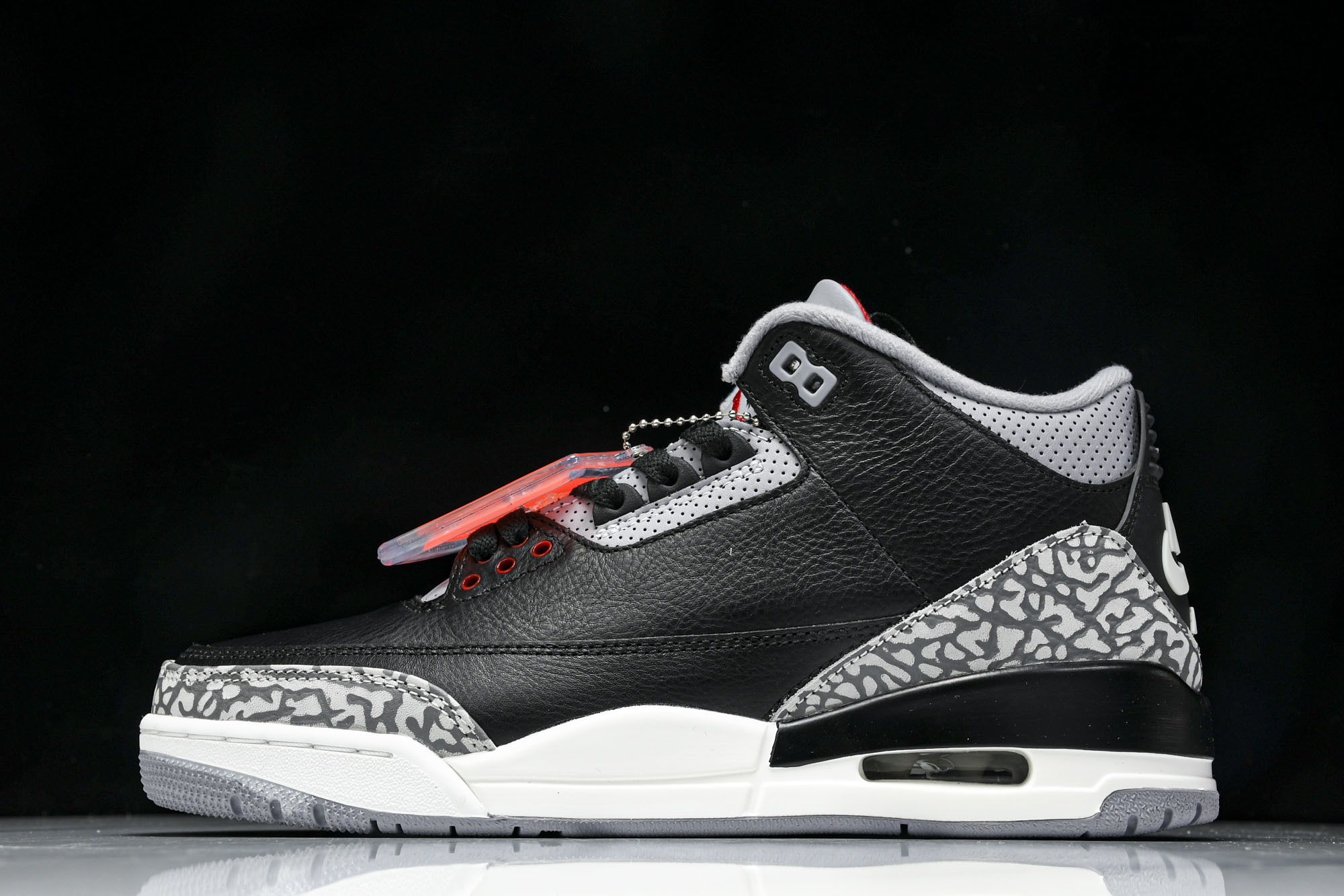 Air Jordan 3 Retro“Fire Red 黑白灰 DN3707 010 #YZ015大厂出