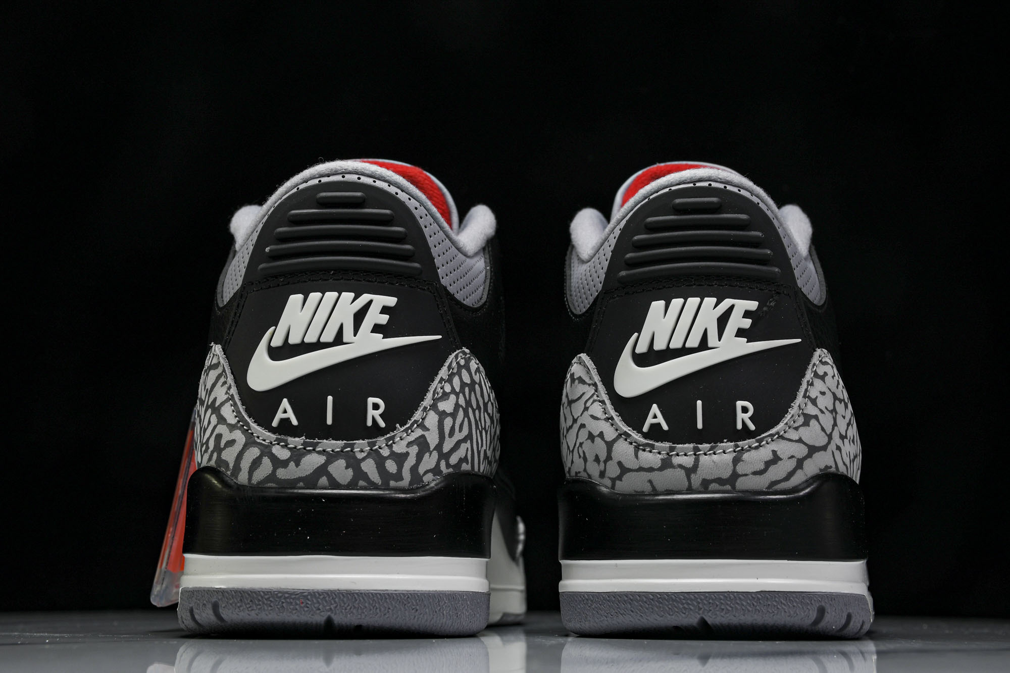 Air Jordan 3 Retro“Fire Red 黑白灰 DN3707 010 #YZ015大厂出