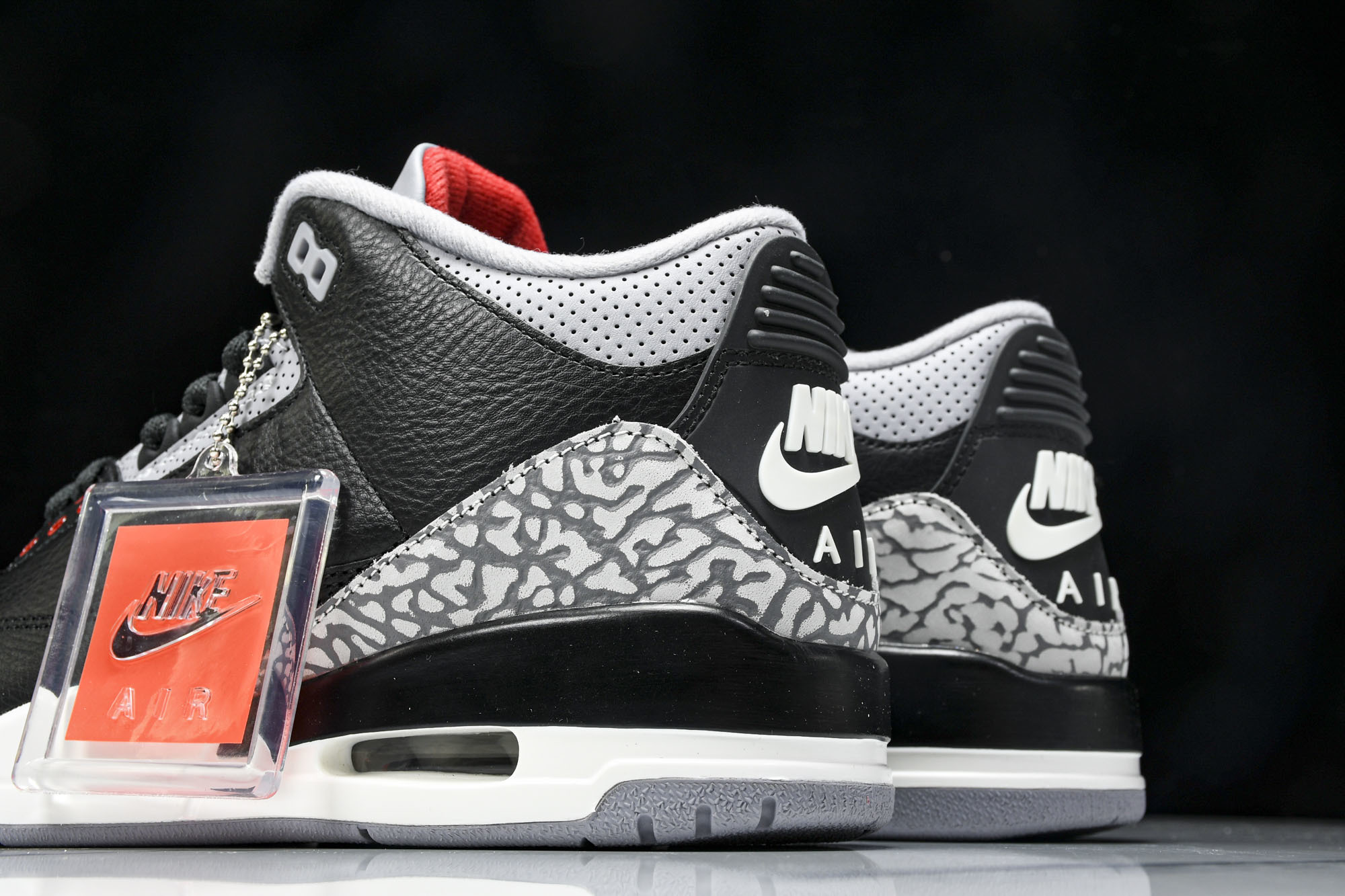 Air Jordan 3 Retro“Fire Red 黑白灰 DN3707 010 #YZ015大厂出