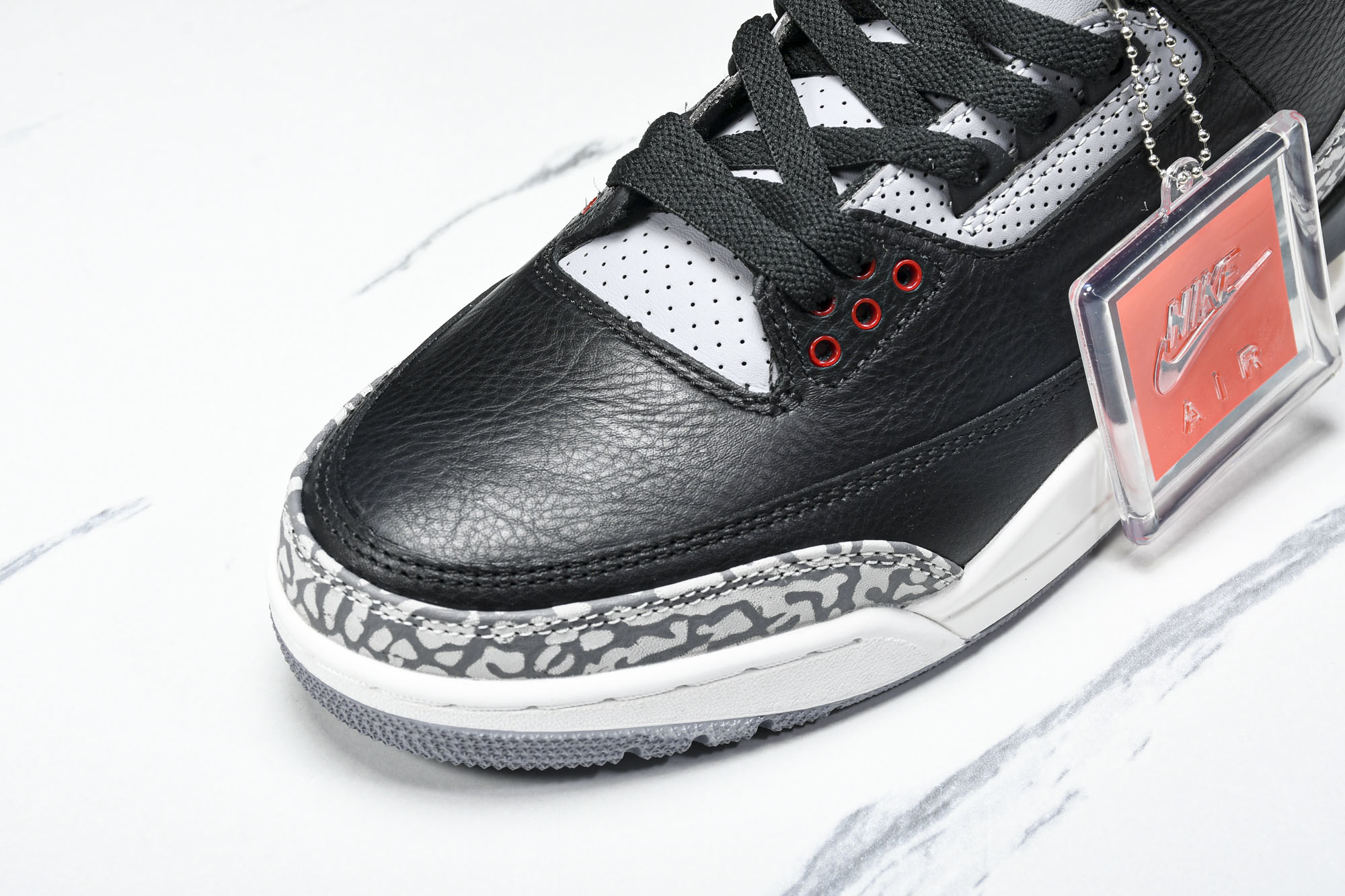 Air Jordan 3 Retro“Fire Red 黑白灰 DN3707 010 #YZ015大厂出