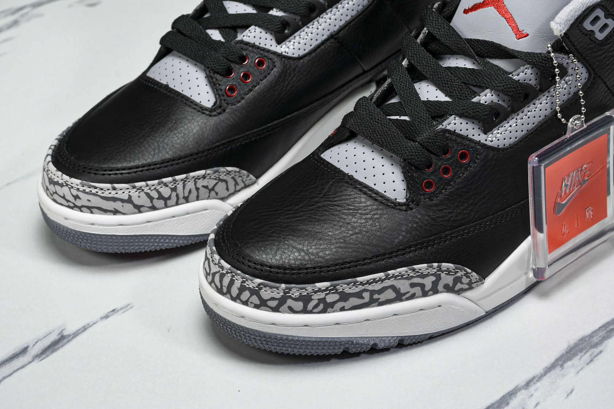 Air Jordan 3 Retro“Fire Red 黑白灰 DN3707 010 #YZ015大厂出