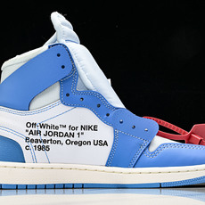 Air Jordan 1 off white AJ1 OW 北卡蓝 UNC AQ0818-148 #YZ Air Jordan 1 off white AJ1 OW 北卡蓝 UNC AQ0818-148 #YZ