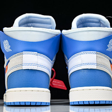Air Jordan 1 off white AJ1 OW 北卡蓝 UNC AQ0818-148 #YZ Air Jordan 1 off white AJ1 OW 北卡蓝 UNC AQ0818-148 #YZ