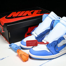 Air Jordan 1 off white AJ1 OW 北卡蓝 UNC AQ0818-148 #YZ Air Jordan 1 off white AJ1 OW 北卡蓝 UNC AQ0818-148 #YZ