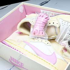 Air Jordan 1 Retro Low OG SP Travis Scott Shy Pink 粉 Air Jordan 1 Retro Low OG SP Travis Scott Shy Pink 粉