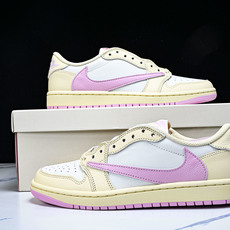 Air Jordan 1 Retro Low OG SP Travis Scott Shy Pink 粉 Air Jordan 1 Retro Low OG SP Travis Scott Shy Pink 粉