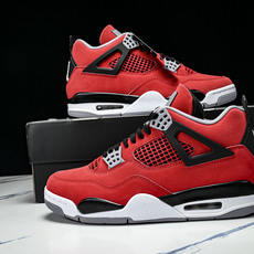 Air Jordan 4 _Toro_ AJ4 乔4大红公牛 复刻篮球鞋 FQ8138-600 #YZ0 Air Jordan 4 _Toro_ AJ4 乔4大红公牛 复刻篮球鞋 FQ8138-600 #YZ0