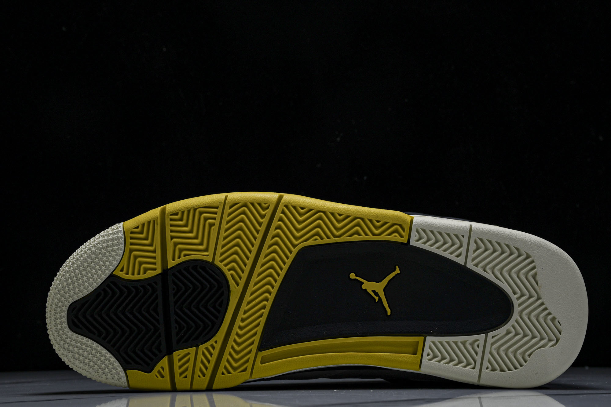 Air Jordan 4 Retro 白雷公 白黄 AQ9129-101 #YZ015大厂出品原楦原纸板