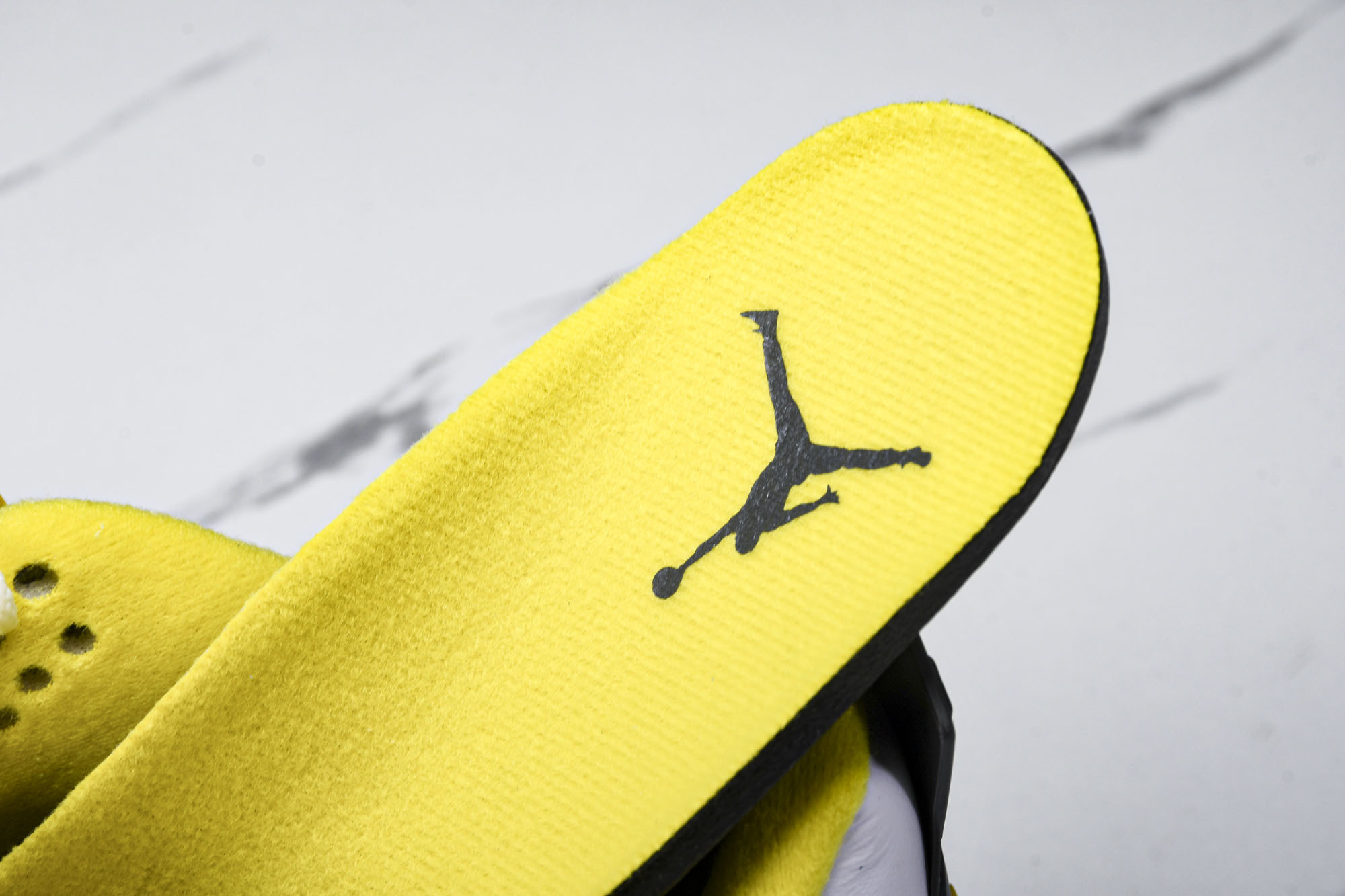 Air Jordan 4 Retro 白雷公 白黄 AQ9129-101 #YZ015大厂出品原楦原纸板