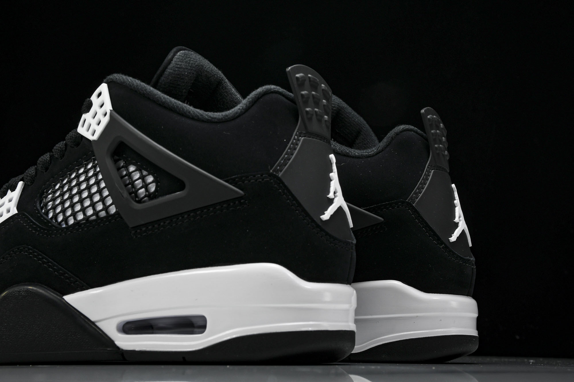 Air Jordan 4 Retro“White Thunder”黑白雷电 FQ8138-001 #YZ