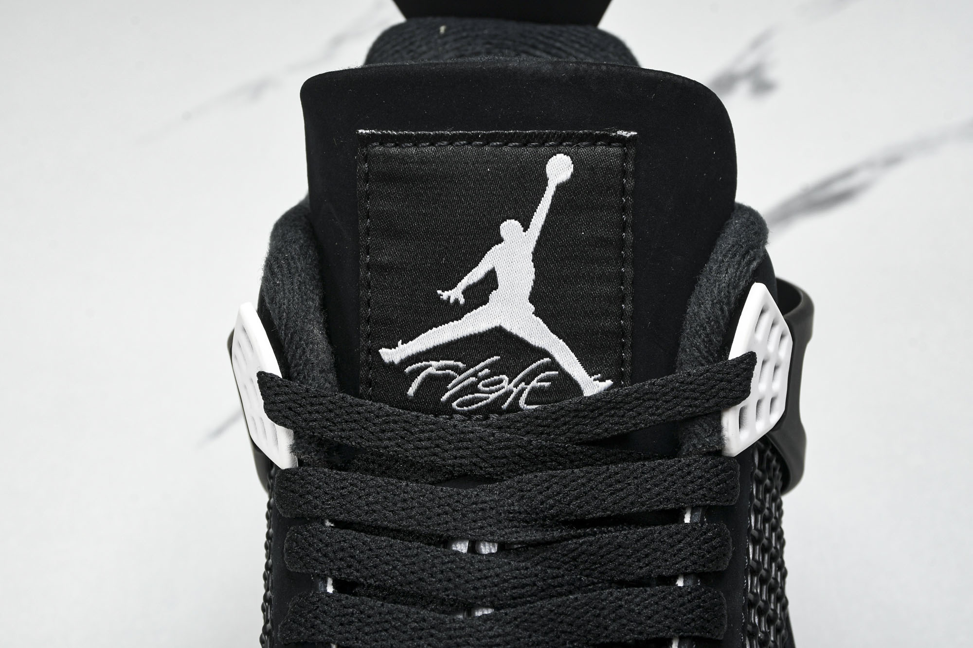 Air Jordan 4 Retro“White Thunder”黑白雷电 FQ8138-001 #YZ