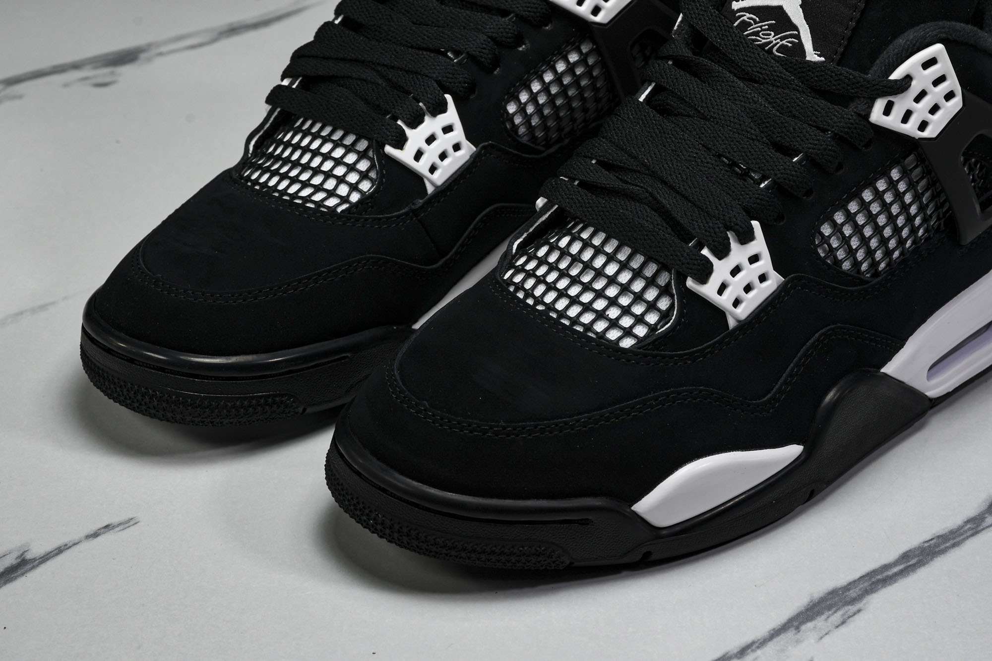 Air Jordan 4 Retro“White Thunder”黑白雷电 FQ8138-001 #YZ