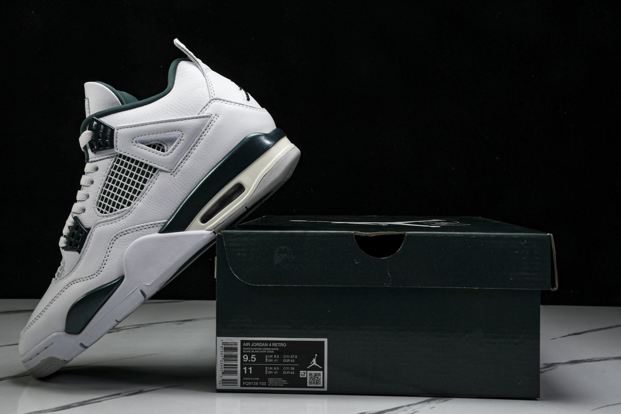 Air Jordan 4“Oxidized Green”氧化绿 FQ8138-103 #YZ015大厂出
