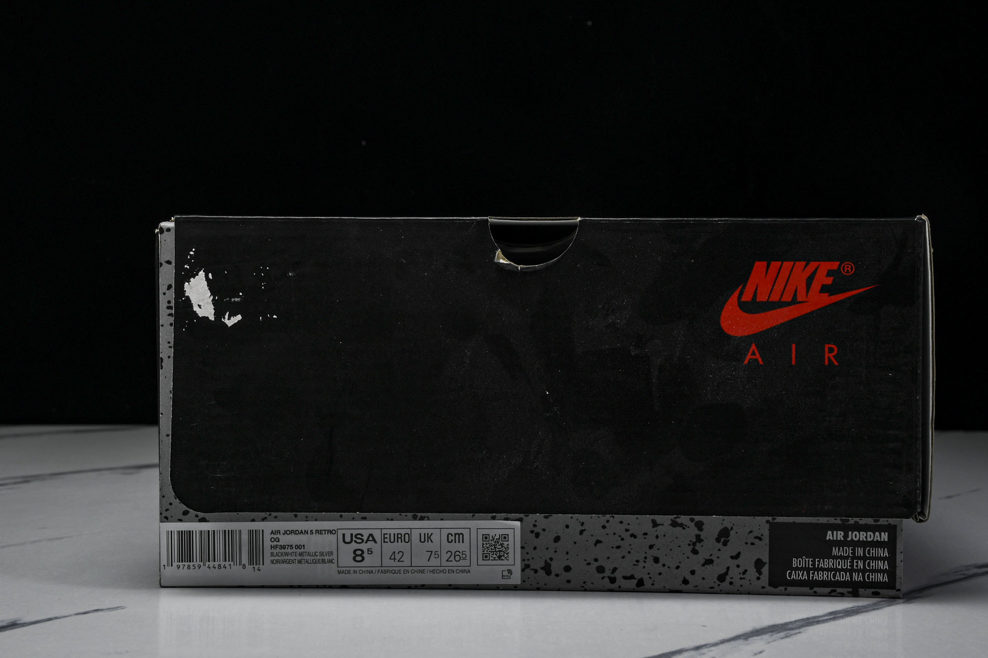 Air Jordan 5 “Black Metallic Reimagined”复刻黑银色 HF3975