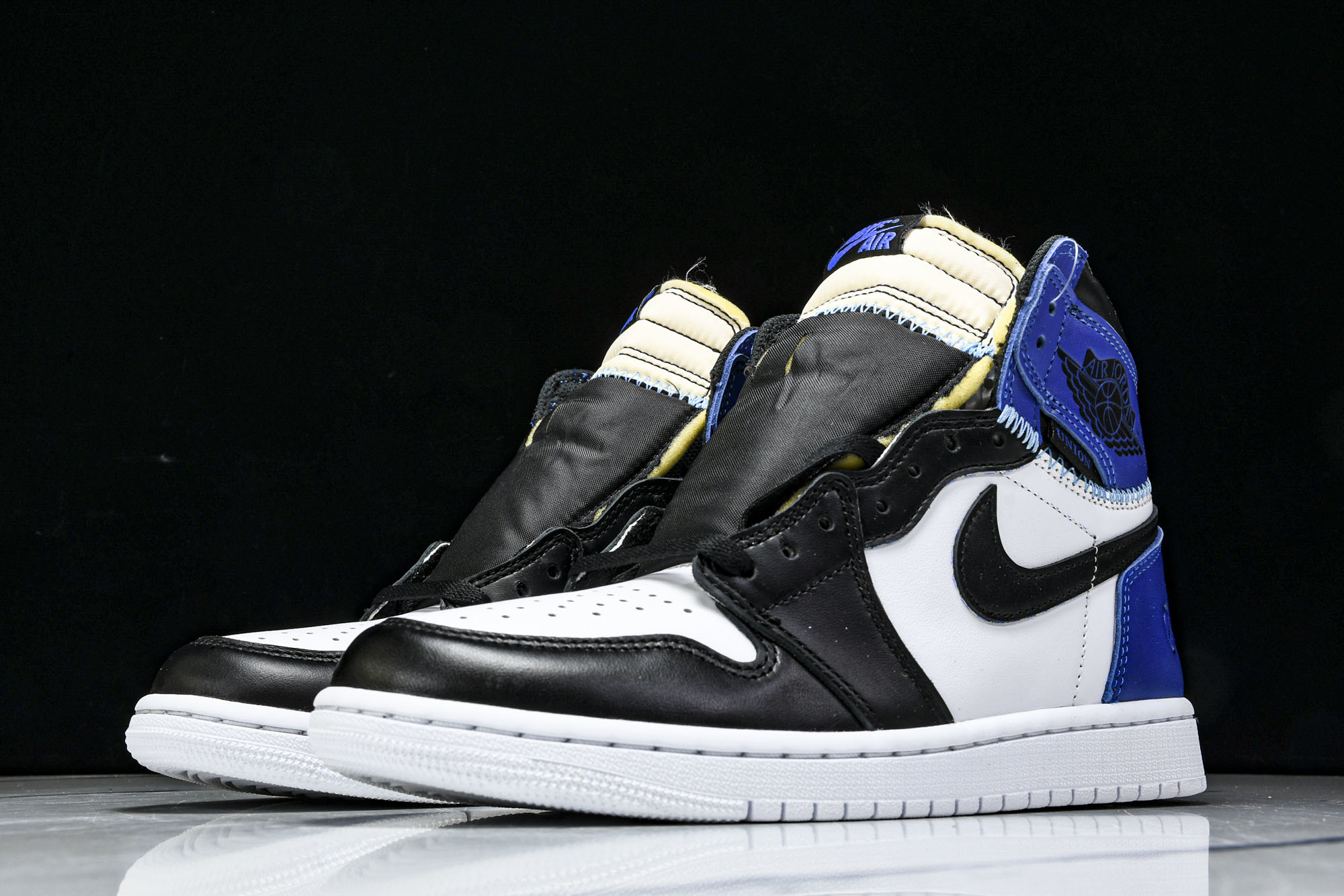 Fragment x Union x Air Jordan 1 Retro AJ1 乔1全新解构皇家蓝 