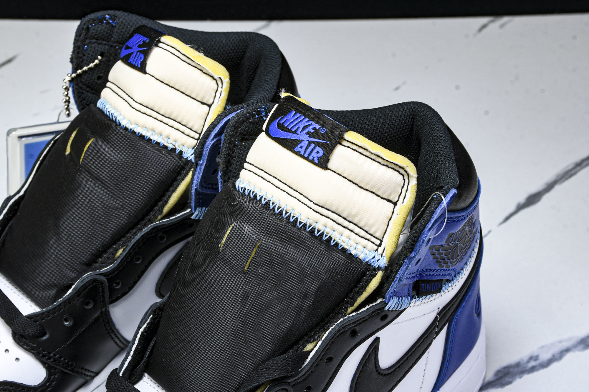 Fragment x Union x Air Jordan 1 Retro AJ1 乔1全新解构皇家蓝 