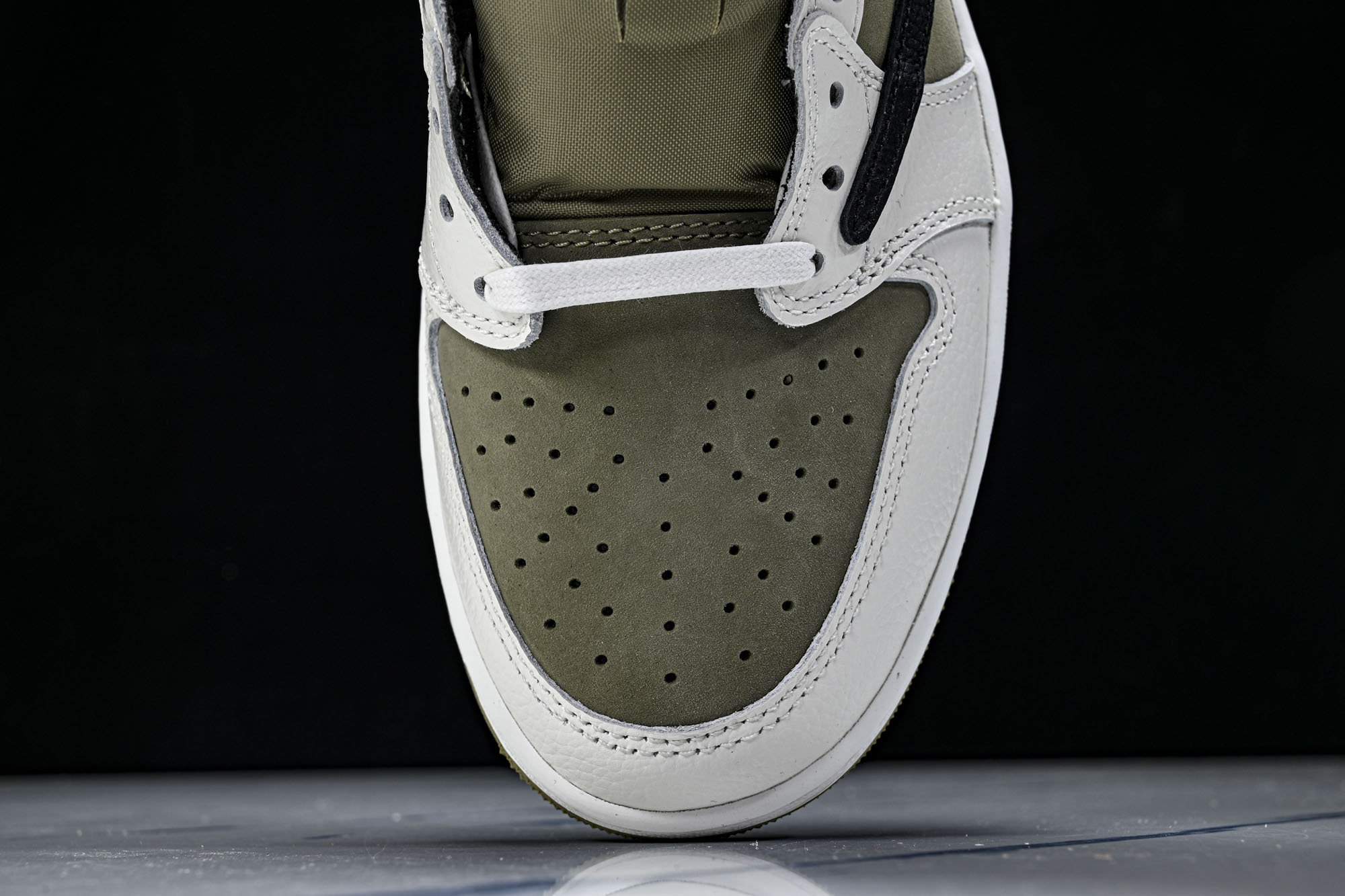 Travis Scott x Air Jordan 1 Low Golf NRG 低帮白棕 高尔夫 FZ