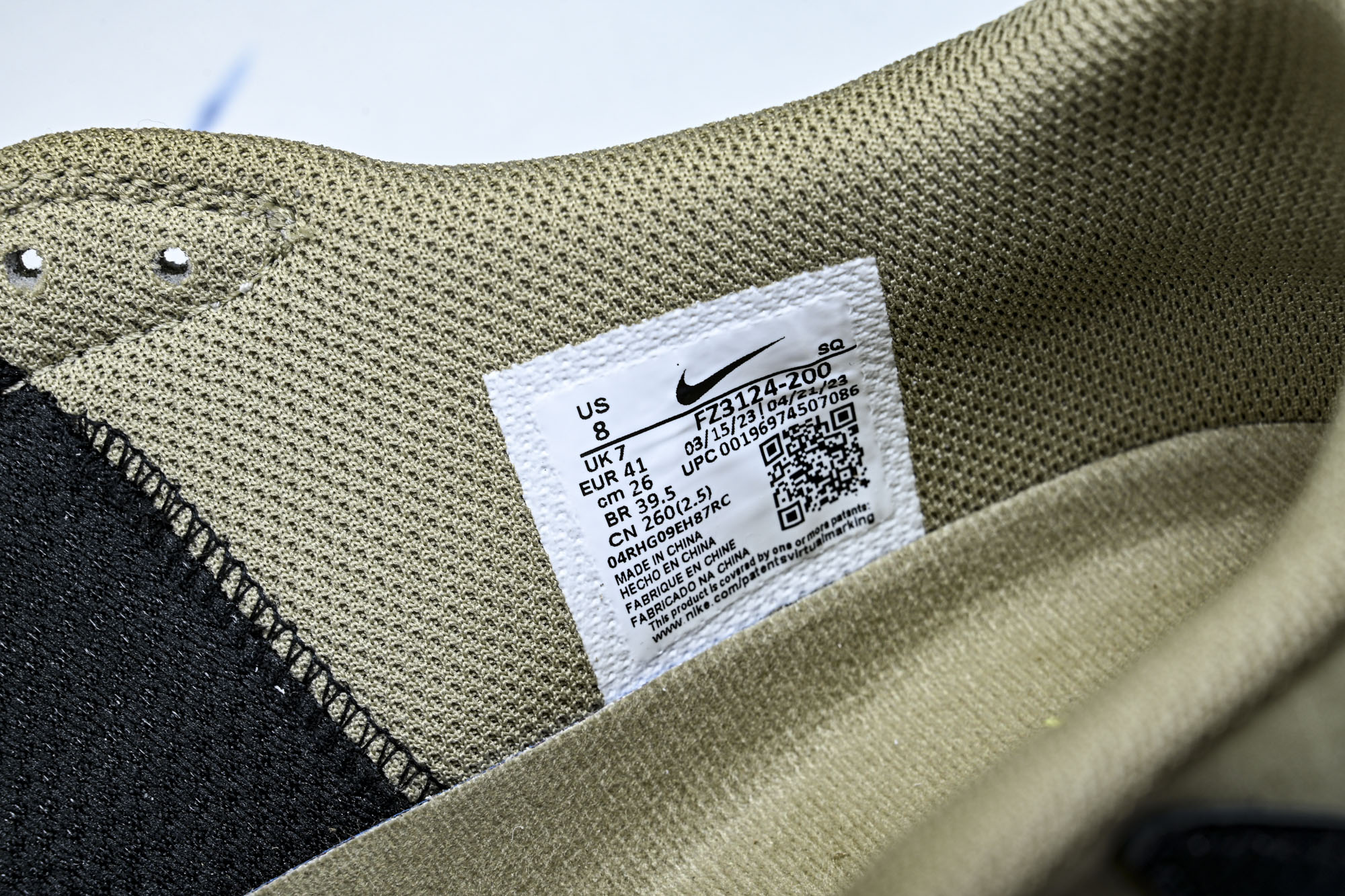 Travis Scott x Air Jordan 1 Low Golf NRG 低帮白棕 高尔夫 FZ