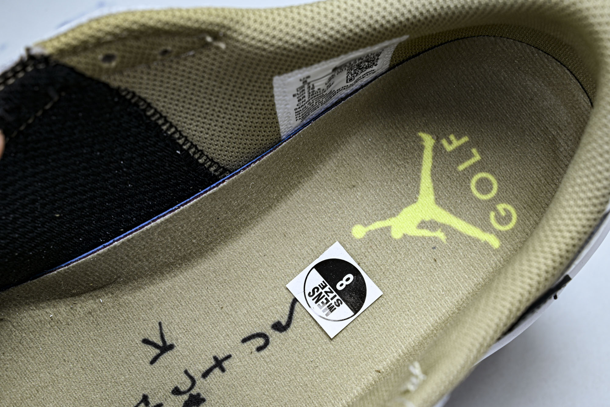 Travis Scott x Air Jordan 1 Low Golf NRG 低帮白棕 高尔夫 FZ