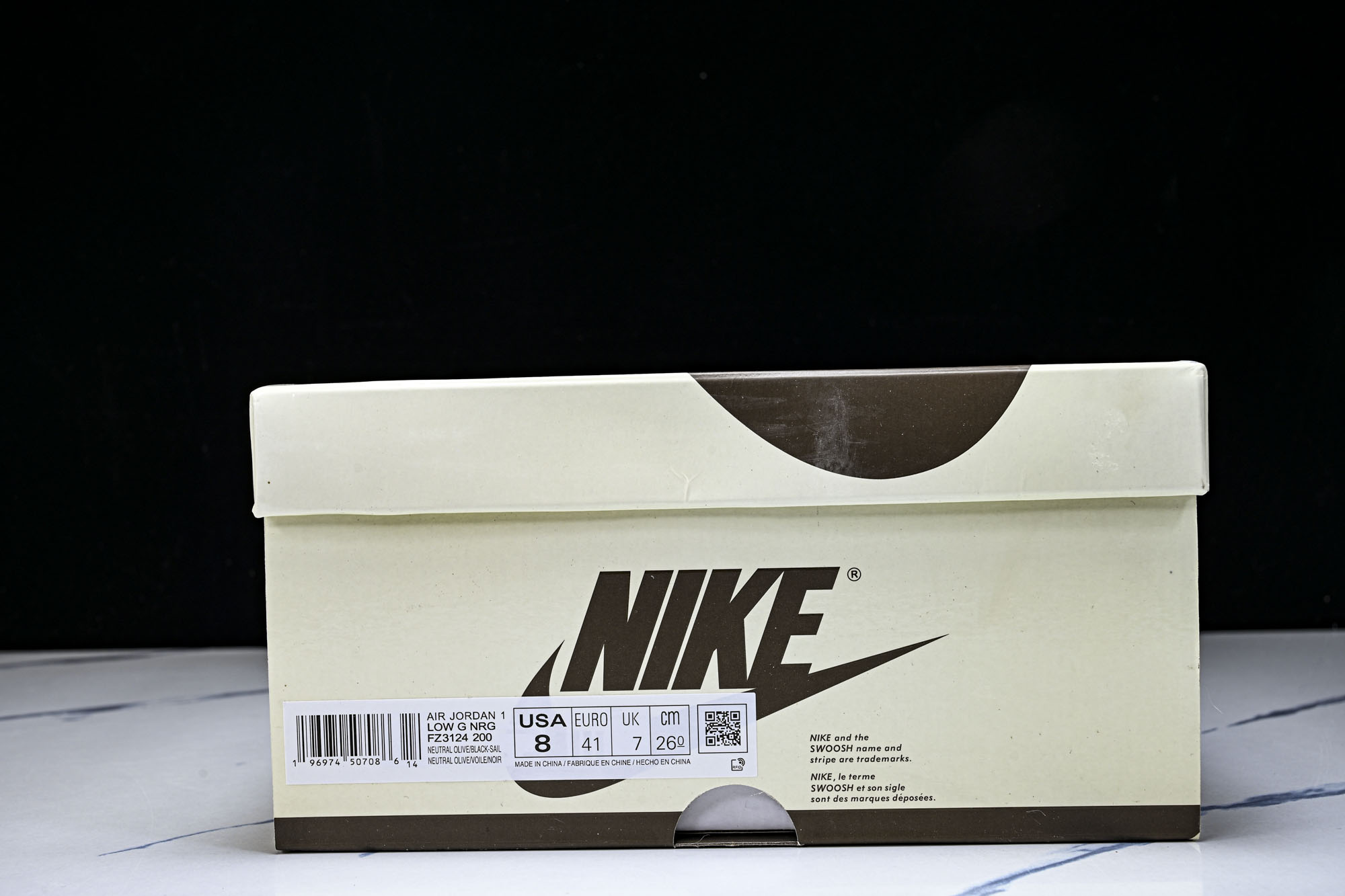 Travis Scott x Air Jordan 1 Low Golf NRG 低帮白棕 高尔夫 FZ
