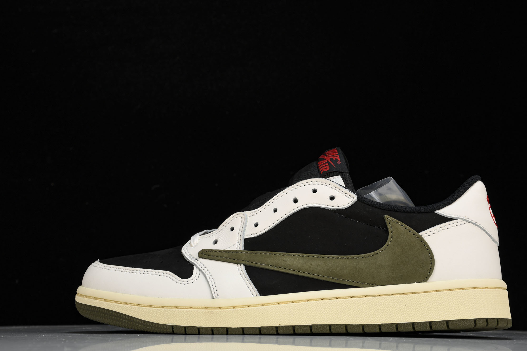 Travis Scott x Air Jordan 1 Low OG WMNS“Olive”橄榄绿 倒钩
