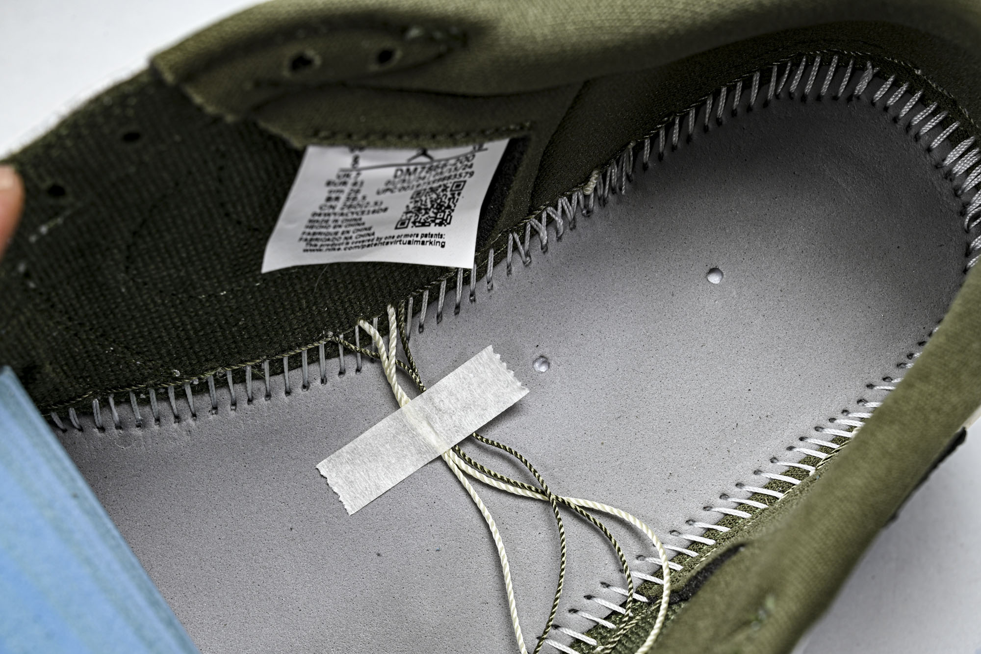 Travis Scott x Air Jordan 1 Low OG“Medium Olive”米绿 D