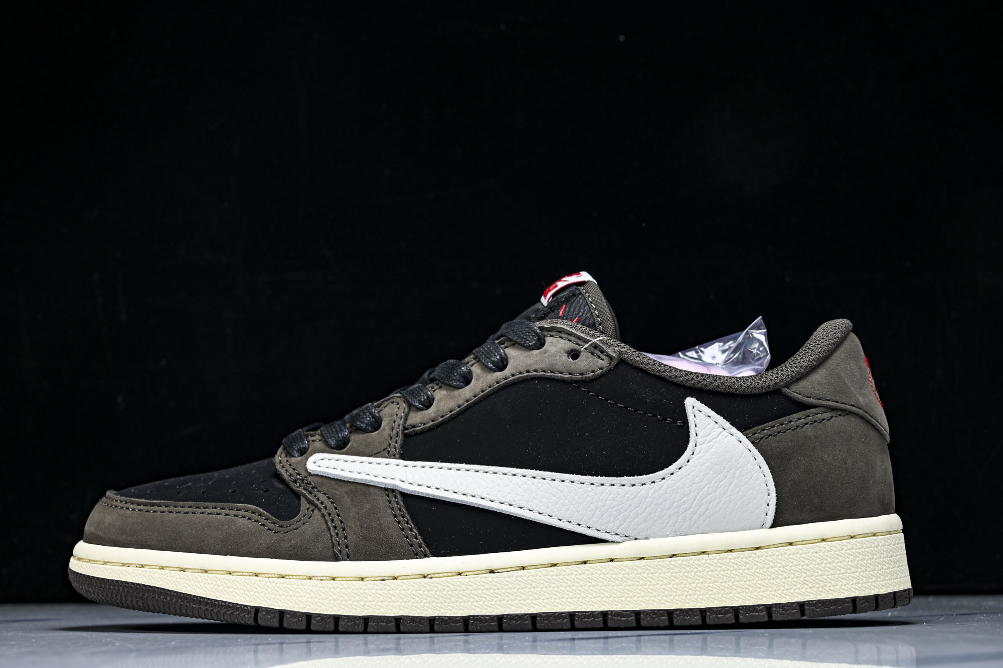 Travis Scott x Air Jordan 1 Low 低帮 倒钩 深棕 CQ4277-001 