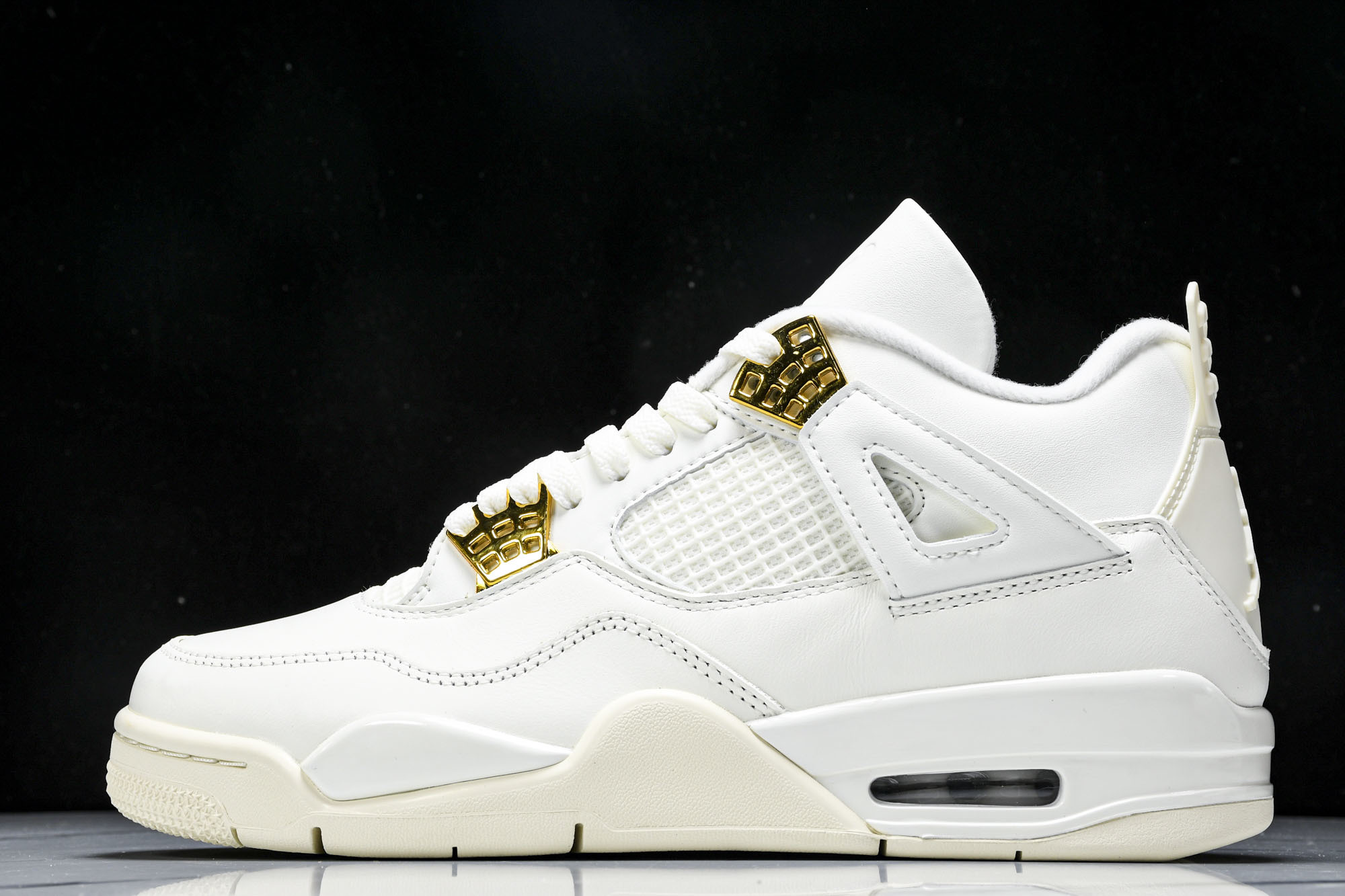 WMNS Air Jordan4 Retro 奶白色 AQ9129-170 #YZ015大厂出品原楦原纸