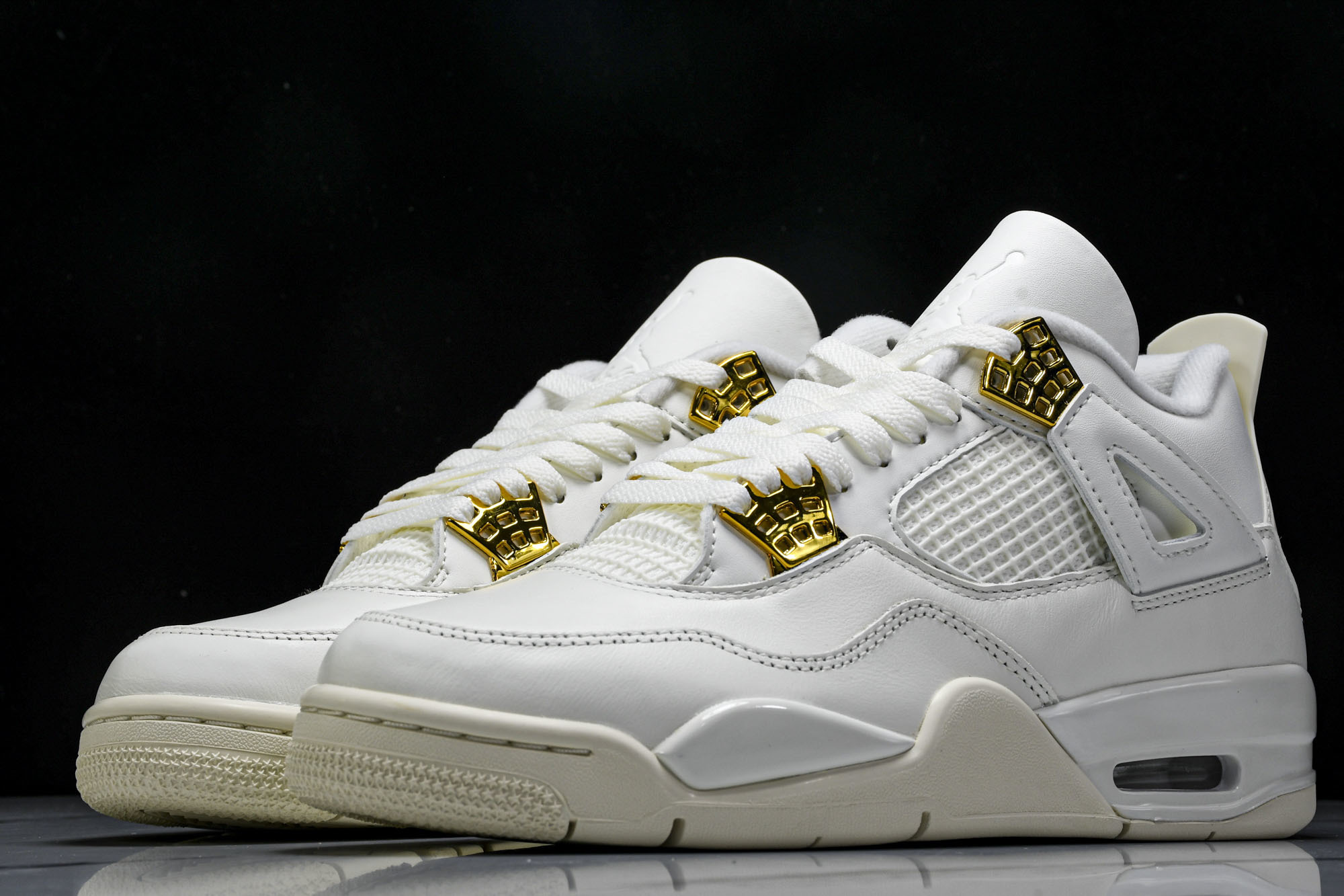 WMNS Air Jordan4 Retro 奶白色 AQ9129-170 #YZ015大厂出品原楦原纸
