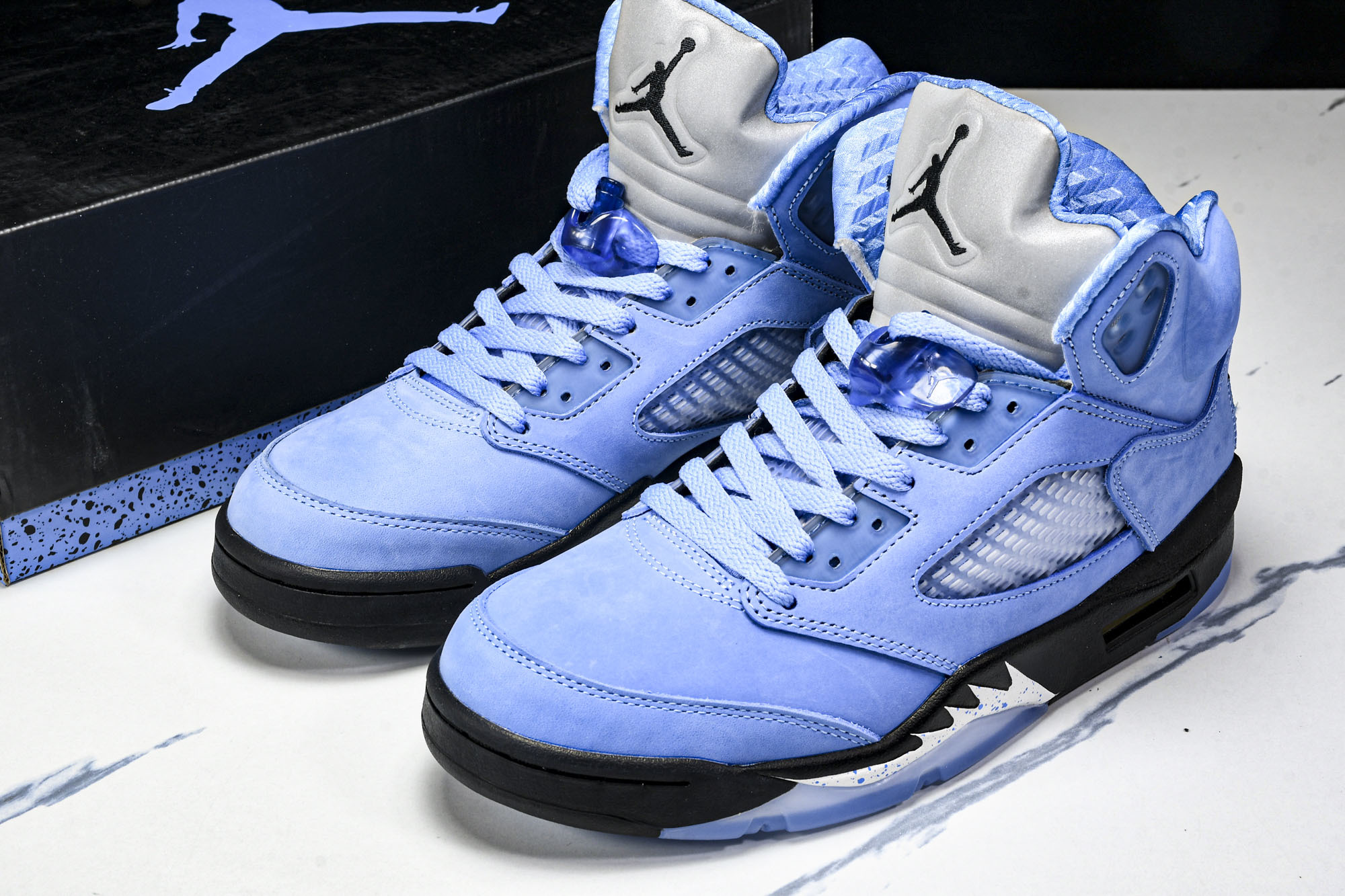 (OG.原厂1_1)Air Jordan 5 Retro _University Blue_ AJ5 乔
